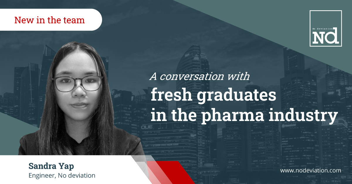 a conversation with fresh graduates in the pharma industry no deviation