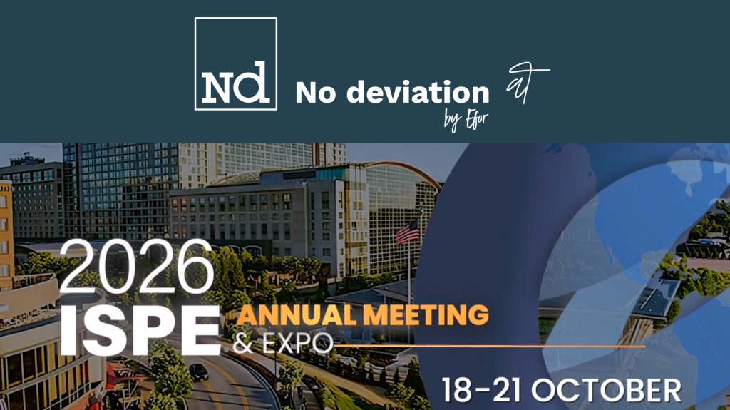 No deviation by Efor - ISPE US 2026